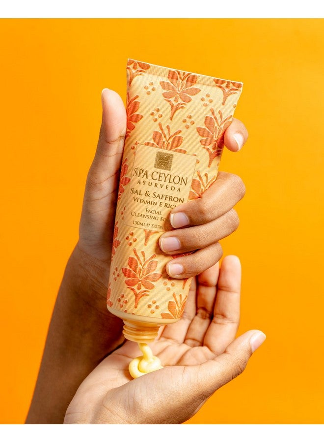Sal And Saffron Vitamin E Enriched Facial Cleansing Foam Gentle Cleanser Hydrating Skin Radiance