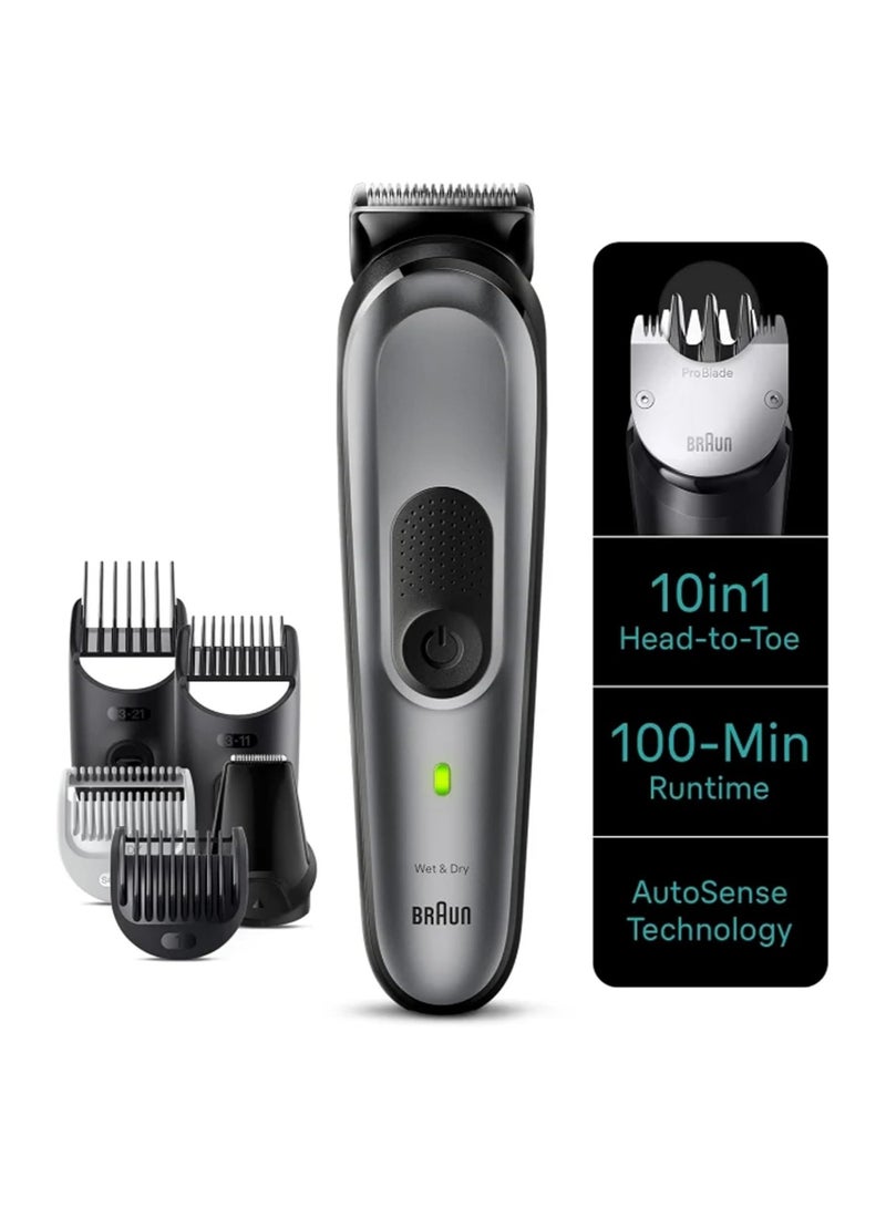 Series 7 10-in-1 Body Grooming Kit for Hair, Beard, Ear, Nose and Body