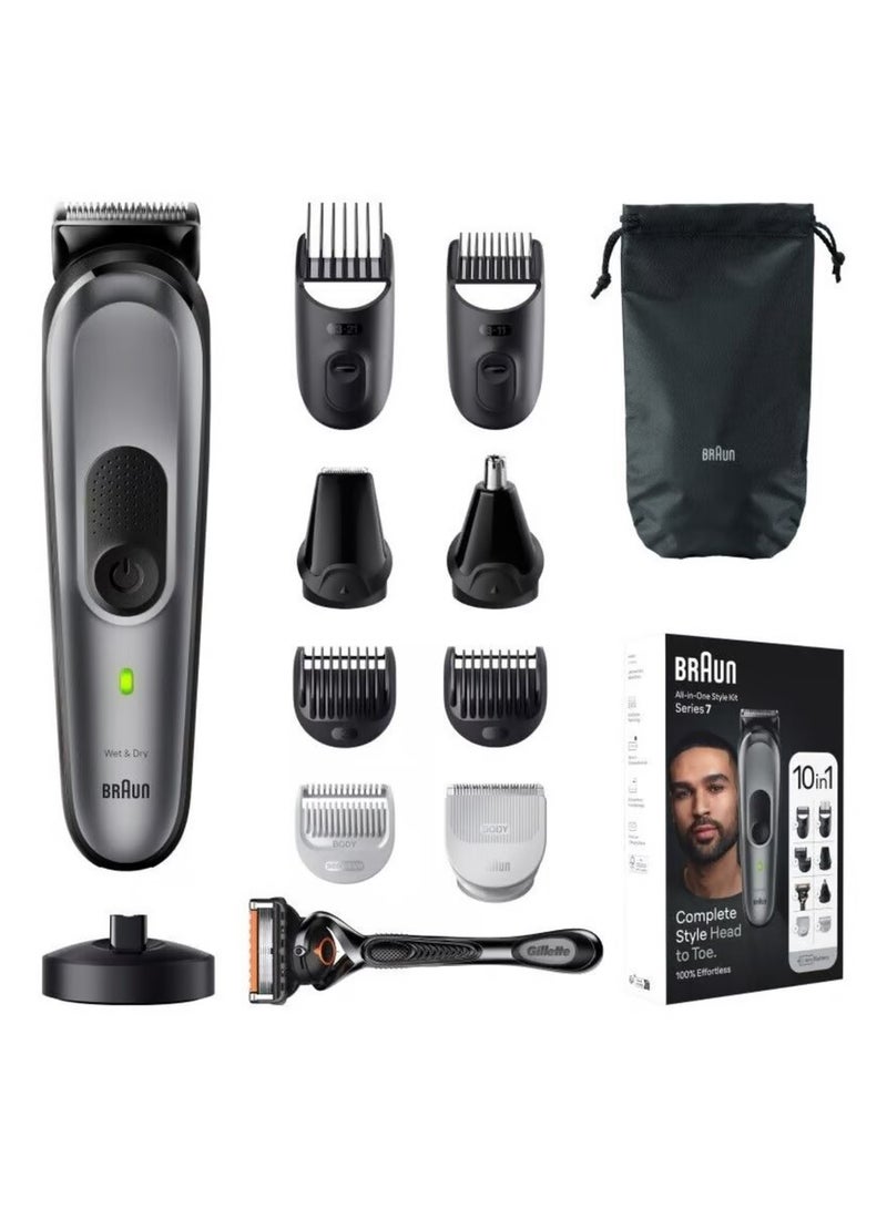 Series 7 10-in-1 Body Grooming Kit for Hair, Beard, Ear, Nose and Body