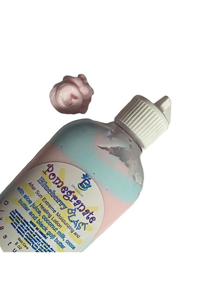 After Sun Nourishing Healing And Moisturizing Cream No Peel Pomegranate & Blueberry Scent 8 Oz