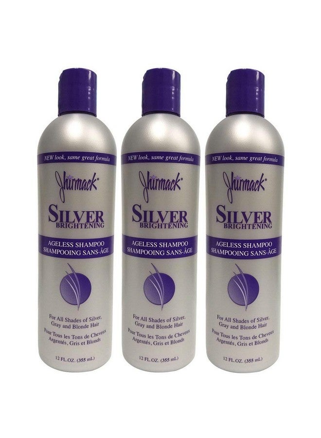 Shampoo Silver Plus Ageless 12 Fl Oz (Pack Of 3)