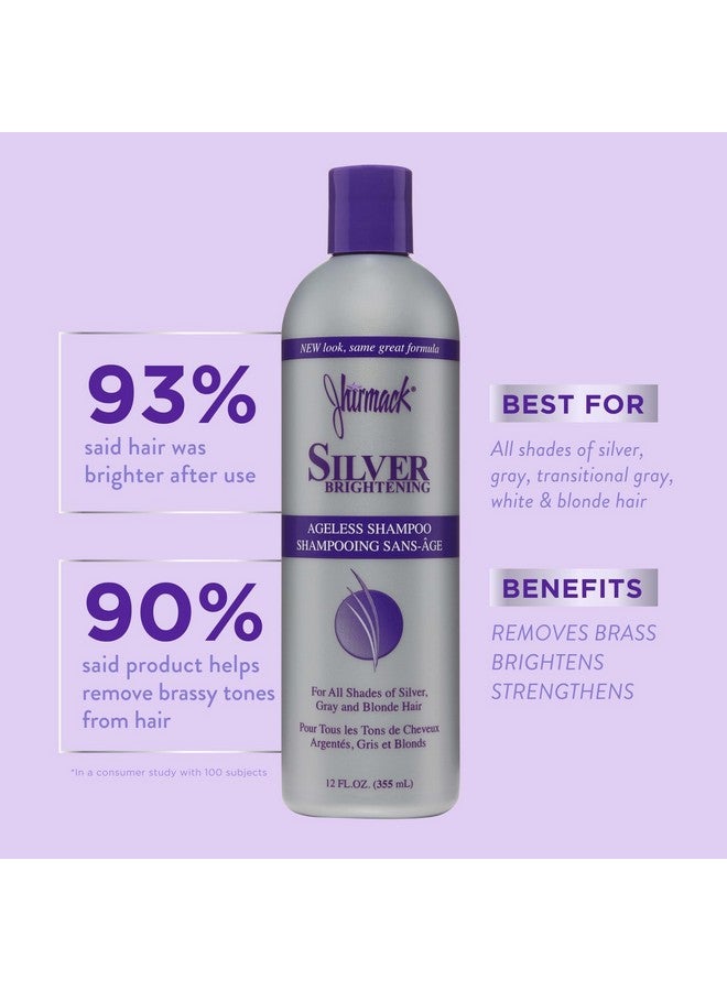 Shampoo Silver Plus Ageless 12 Fl Oz (Pack Of 3)