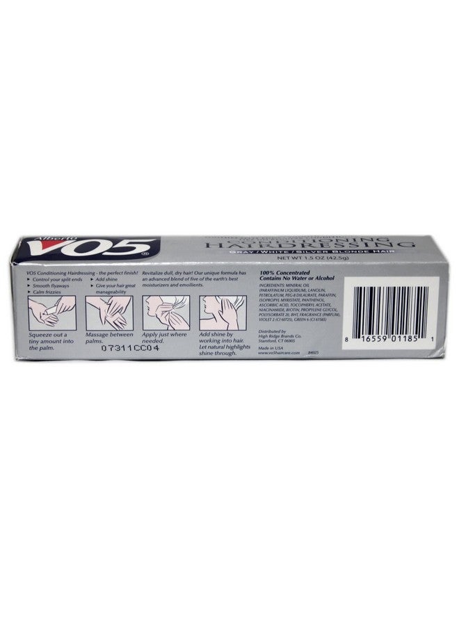 Conditioning Hairdressing Gray/White/Silver Blonde 1.5 Ounce