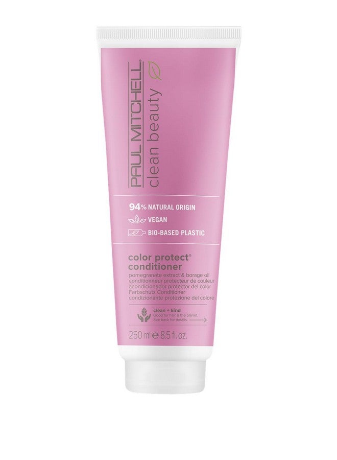 Clean Beauty Color Protect Conditioner Replenishes Extends Color Vibrancy For Colortreated Hair 8.5 Oz.