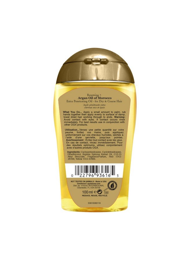 Renewing + Argan Oil Of Morocco Extra Penetrating Oil 100Ml