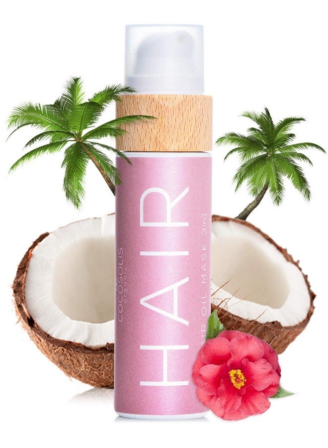Hair Oil Mask 3In1 Repairs Damaged Hair Silky Soft And Radiant Hair Stimulates Fast Hair Growth Prevents Breaking Split Ends And Tangles Protects From Sun Damages