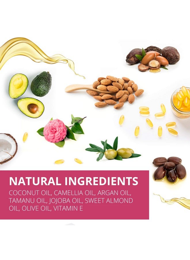Hair Oil Mask 3In1 Repairs Damaged Hair Silky Soft And Radiant Hair Stimulates Fast Hair Growth Prevents Breaking Split Ends And Tangles Protects From Sun Damages