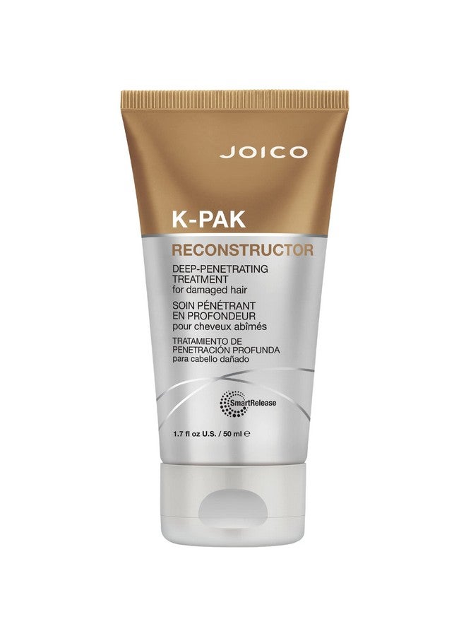 Kpak Reconstructor Deeppenetrating Treatment For Damaged Hair Repair & Strengthen Strands Rebuild & Fortify Damaged Hair Improve Elasticity With Keratin & Arginine 1.7 Fl Oz