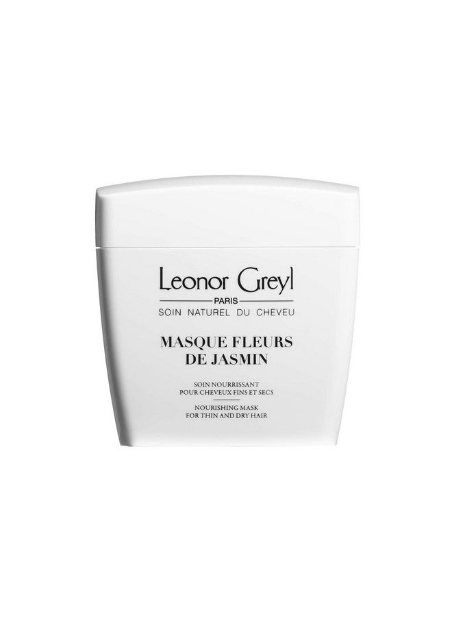 Paris Masque Fleurs De Jasmin Hydrating Hair Mask For Fine And Dry Hair Gluten Free Moisturizing Deep Conditioning Hair Treatment Mask (7 Oz)