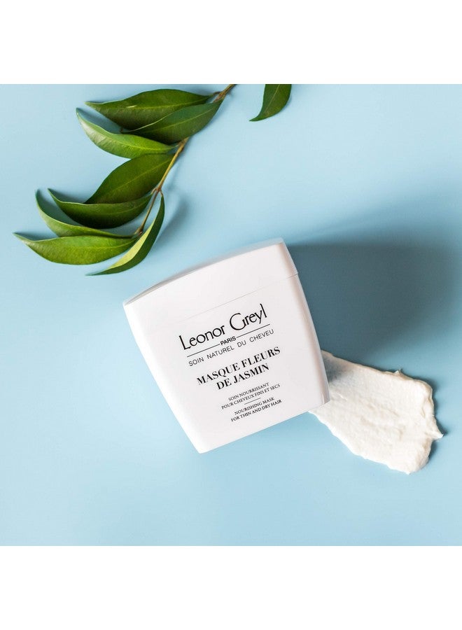 Paris Masque Fleurs De Jasmin Hydrating Hair Mask For Fine And Dry Hair Gluten Free Moisturizing Deep Conditioning Hair Treatment Mask (7 Oz)