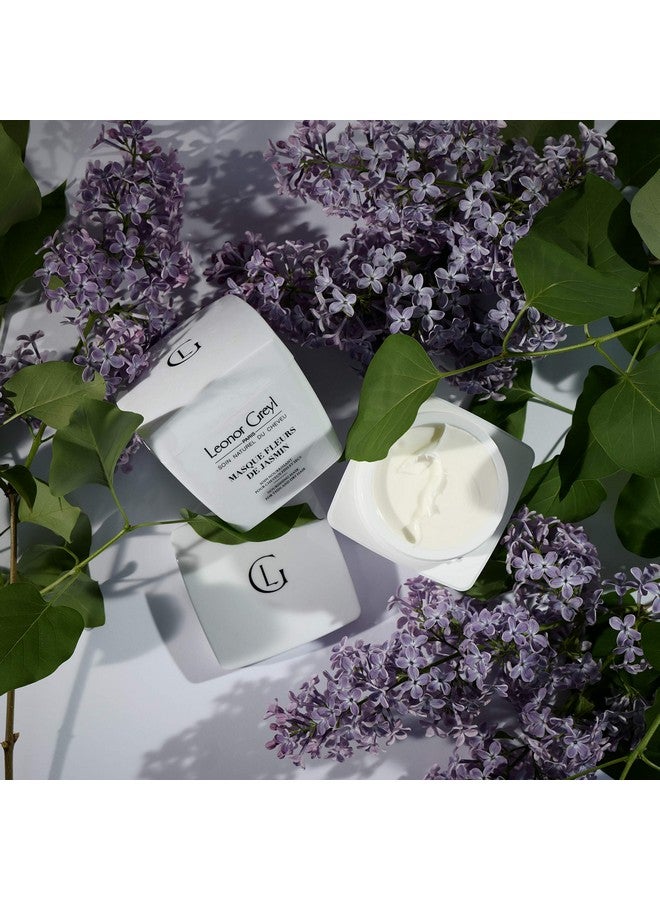 Paris Masque Fleurs De Jasmin Hydrating Hair Mask For Fine And Dry Hair Gluten Free Moisturizing Deep Conditioning Hair Treatment Mask (7 Oz)