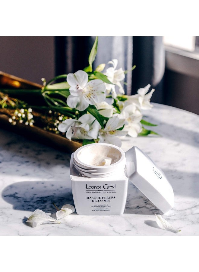 Paris Masque Fleurs De Jasmin Hydrating Hair Mask For Fine And Dry Hair Gluten Free Moisturizing Deep Conditioning Hair Treatment Mask (7 Oz)