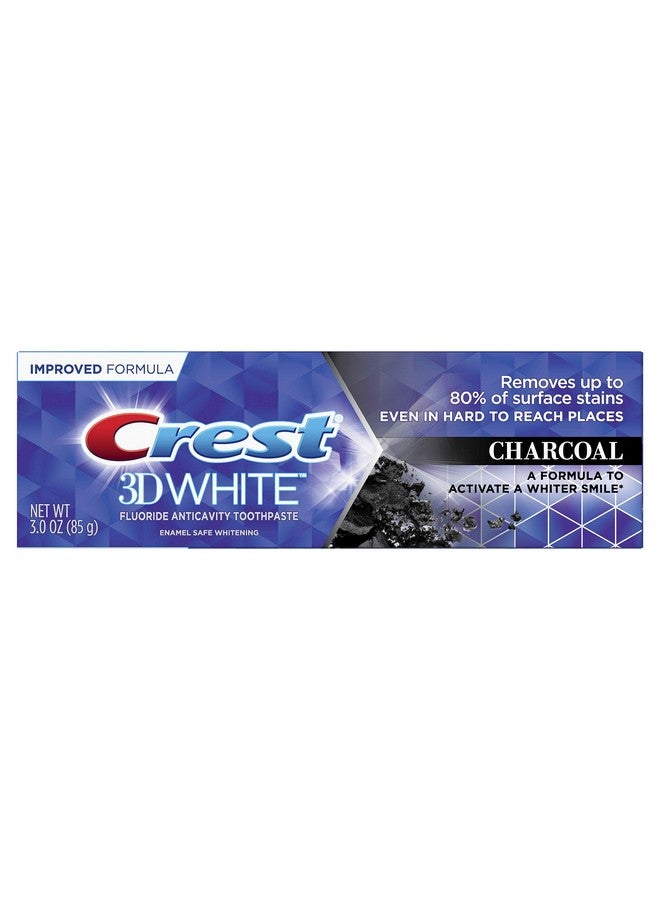 3D White Charcoal Whitening Toothpaste 3.0 Oz