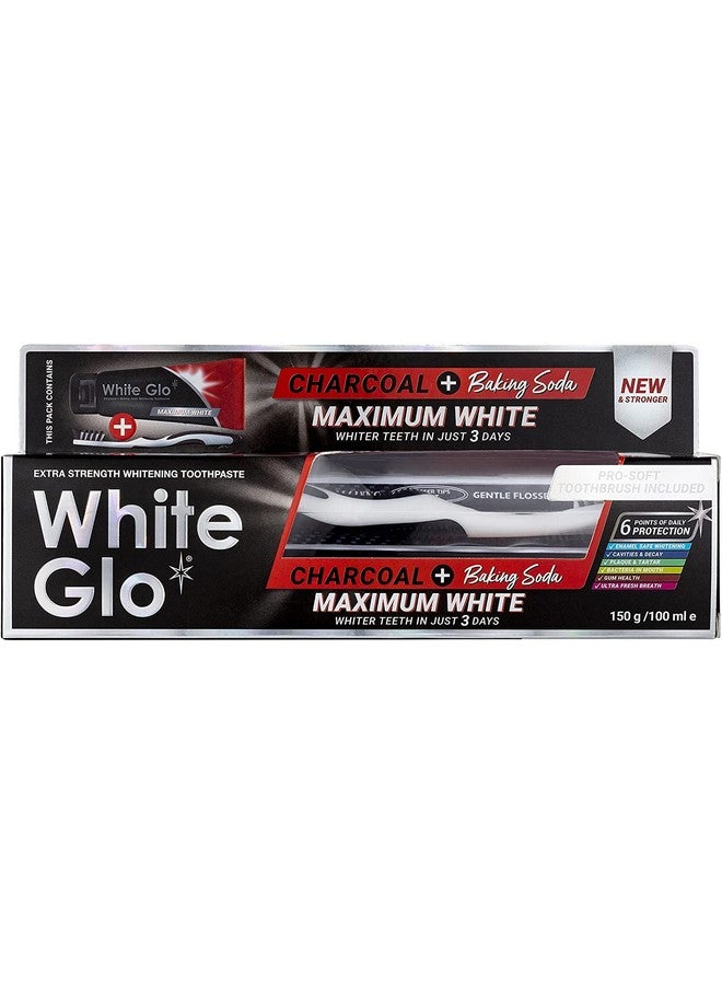 Charcoal + Baking Soda Maximum White Toothpaste 150G