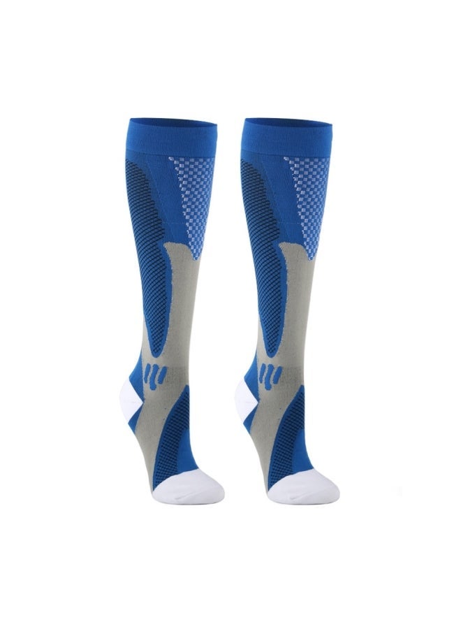 Outdoor Running Sports Breathable Calf High Socks 20 x 10 x 20cm