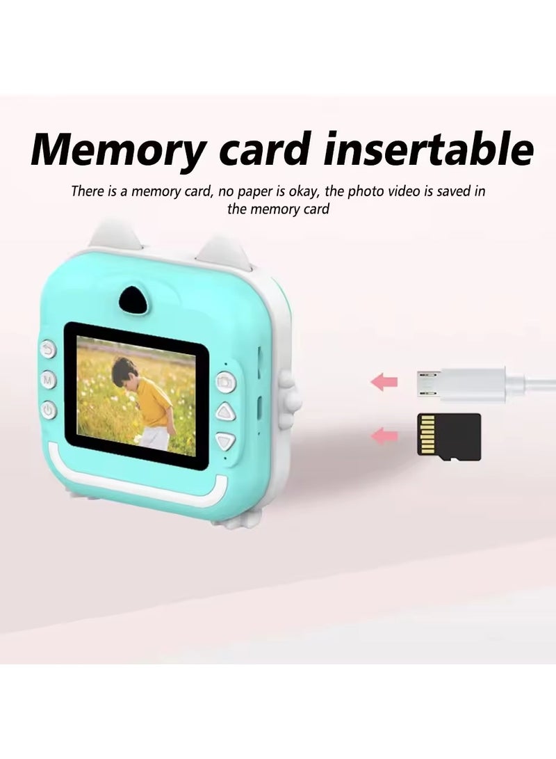 Children Instant Print Camera Kids Video Photography Digital Photo Camera Toy Mini Thermal Printer Boy Girls Birthday Gift