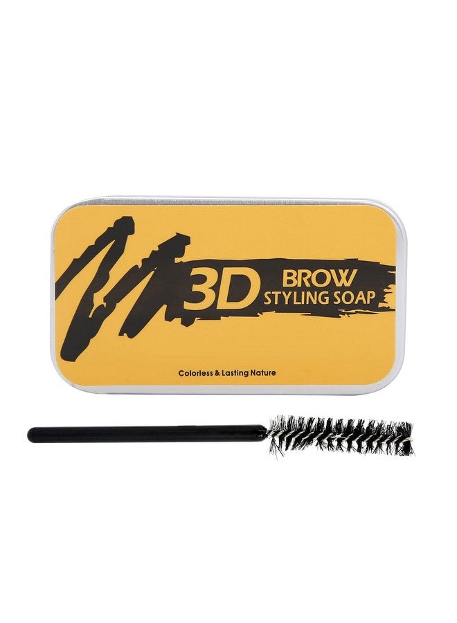 10G Eyebrow Soap Brows Styling Soap Long Lasting Eyebrow Setting Gel Waterproof Smudge Proof Eyebrow Wax For Brows Shaping Defining