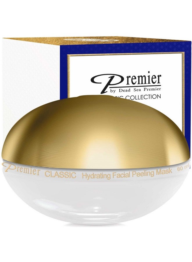 Premier Dead Sea Refining Facial Peeling Gel Skin Care Face Mask Classic Collection Soft And Gentle Face Scrub Exfoliator Deep Cleans Removes Dead Skin Cells And Blackheads Antiaging 2.04 Fl Oz
