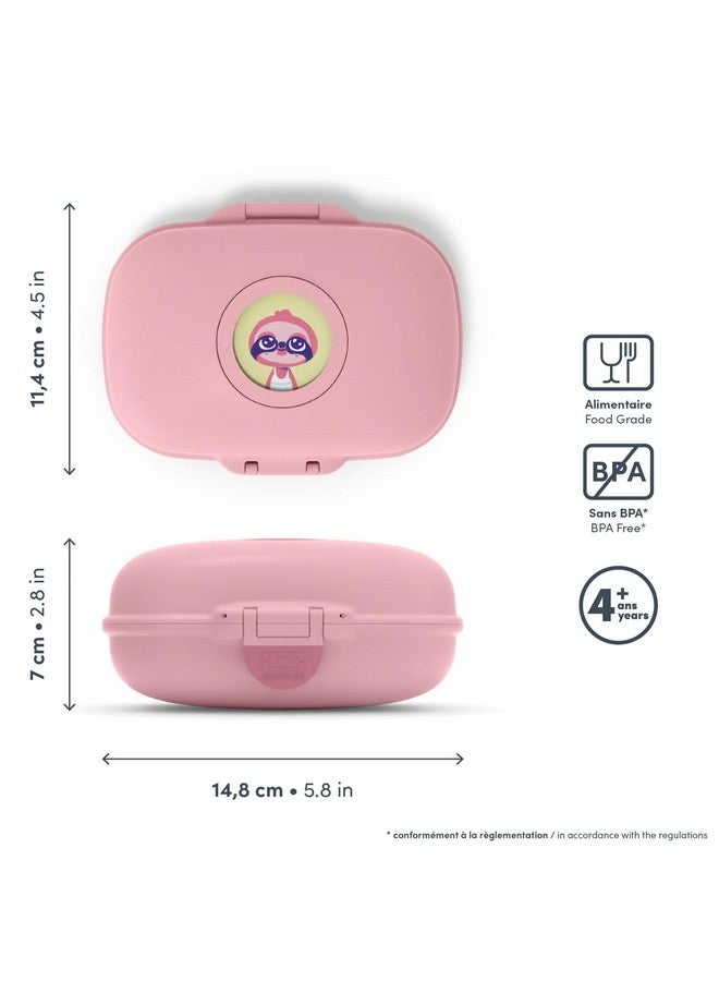 Snack Box Mb Gram Blush Snack Box For Boys & Girls Ideal For Lunches Or Snacks Bpa Free Food Grade Safe Pink