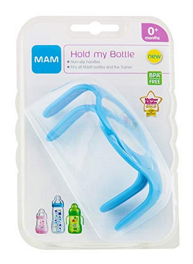 Hold My Bottle Handles Blue 2 Per Pack