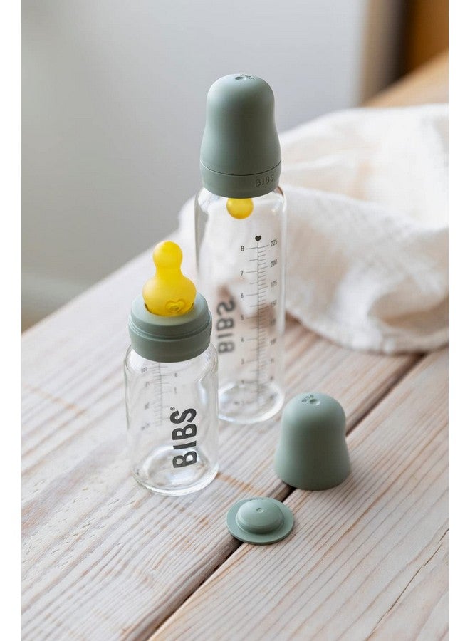 Bibs Glass Bottle Part Of Set. Mix And Match With Bibs Colorful Bottle Kits. 110 Ml Single Glass Bottle