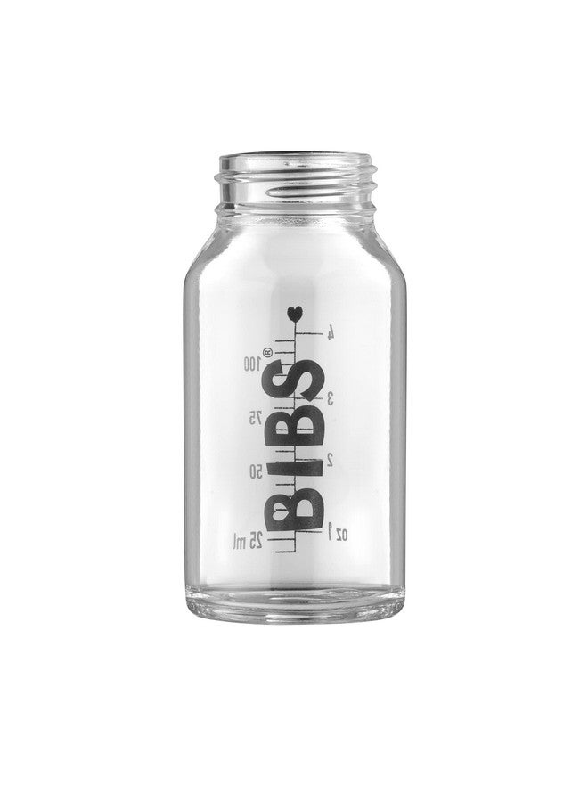 Bibs Glass Bottle Part Of Set. Mix And Match With Bibs Colorful Bottle Kits. 110 Ml Single Glass Bottle