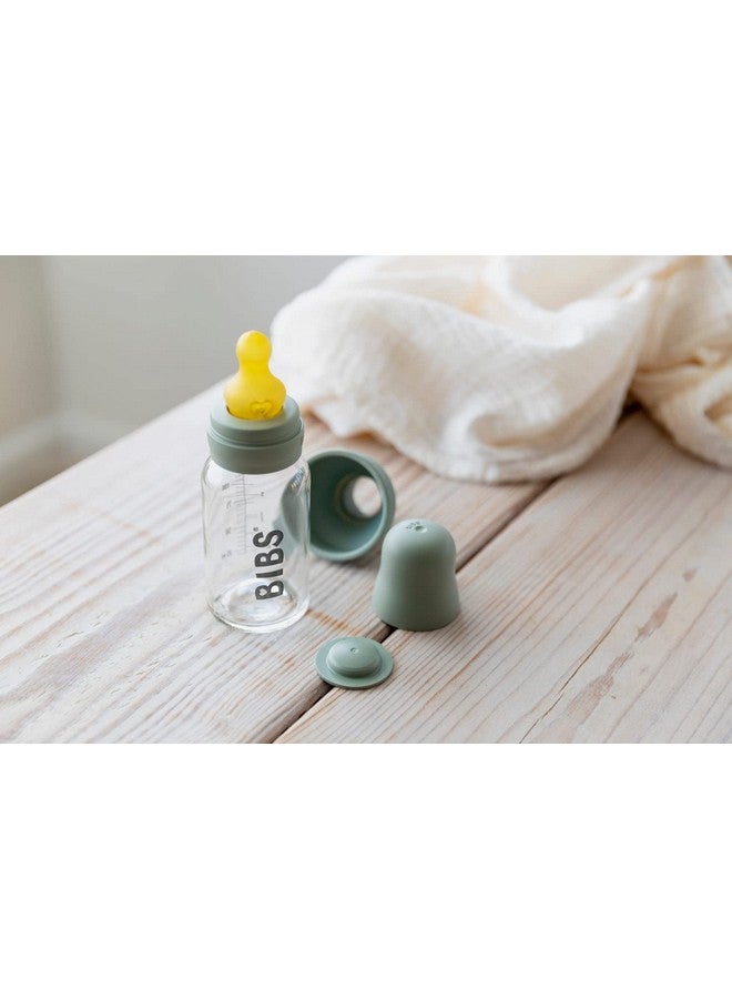 Bibs Glass Bottle Part Of Set. Mix And Match With Bibs Colorful Bottle Kits. 110 Ml Single Glass Bottle