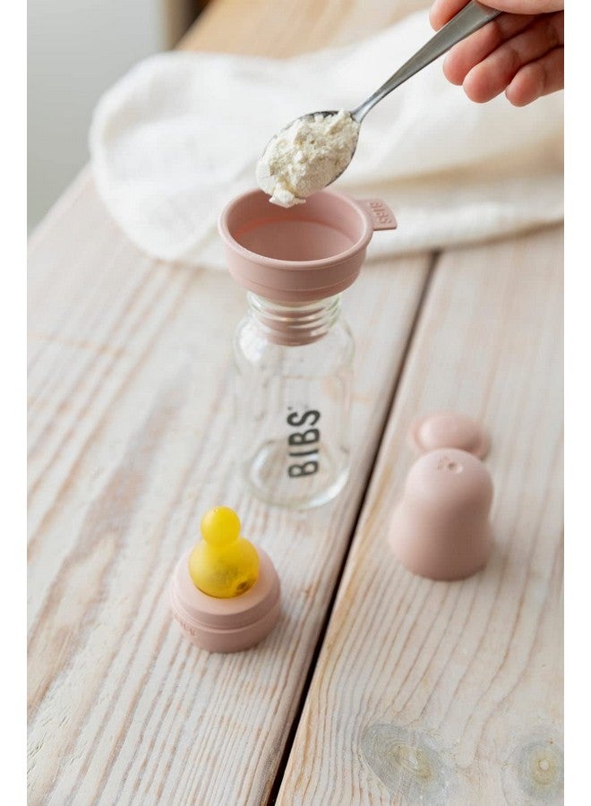 Bibs Glass Bottle Part Of Set. Mix And Match With Bibs Colorful Bottle Kits. 110 Ml Single Glass Bottle
