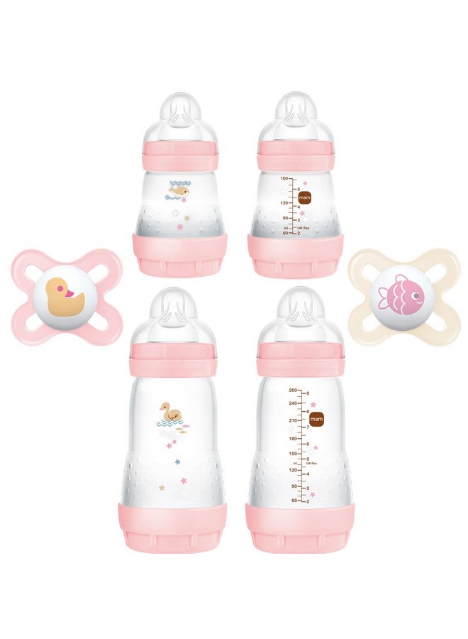 Newborn Essentials Feed & Soothe Set (6Piece) Girl Light Orange