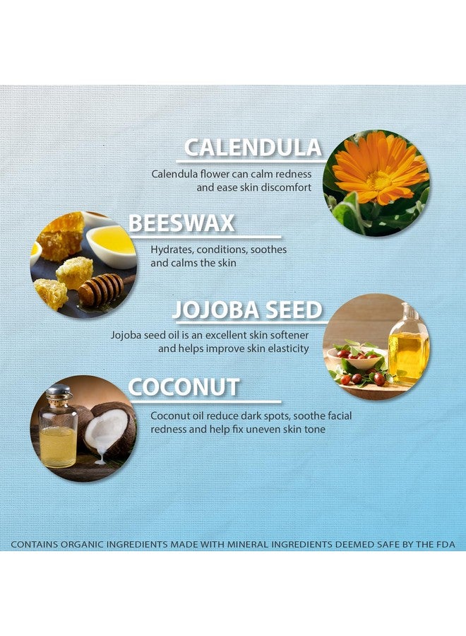 All Good Tinted Mineral Sunscreen Butter For Face Nose Ears Uva/Uvb Broad Spectrum Spf 50 Zinc Oxide Coral Reef Friendly Water Resistant Coconut Oil Jojoba Oil Beeswax Vitamin E (1 Oz)