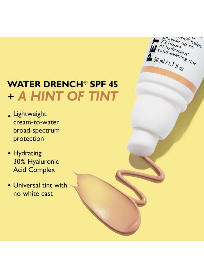 Water Drench Hyaluronic Cloud Sheer Tint Moisturizer Broad Spectrum Spf 45 Hydrating Tinted Spf Moisturizer Adaptable Sheer Tint For All Skin Tones And Types