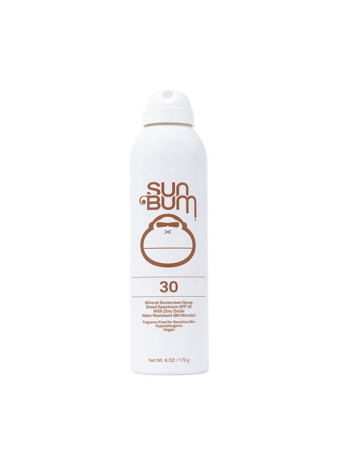 Mineral Spf 30 Sunscreen Spray Vegan And Hawaii 104 Reef Act Compliant (Octinoxate & Oxybenzone Free) Broad Spectrum Natural Sunscreen With Uva/Uvb Protection 6 Oz