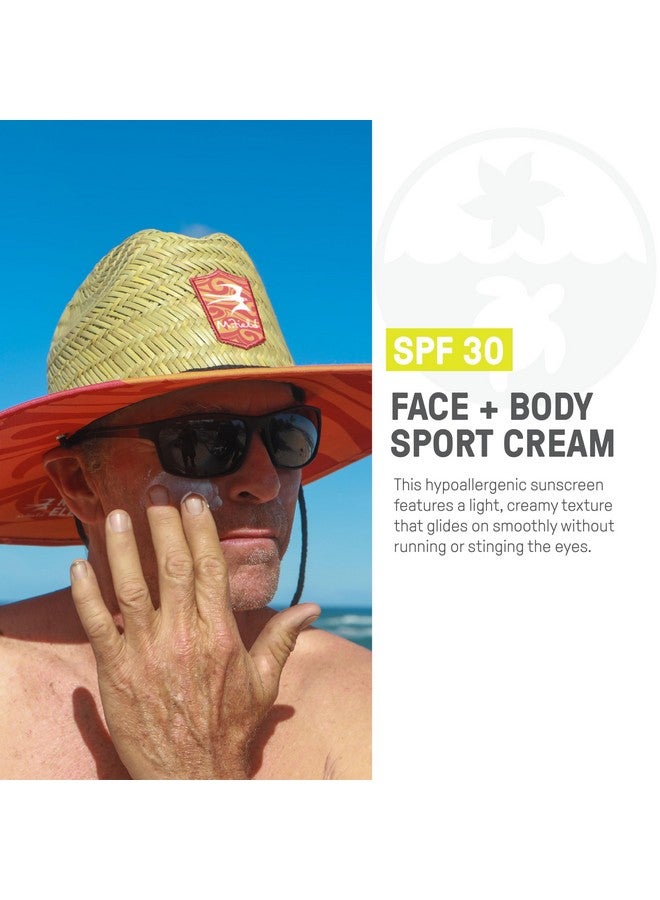 Mike Fields Face & Body Organic Sunscreen Tin Spf 30 Nonnano Zinc Oxide Waterresistant 80 Min Reef Safe All Ages Safe Travel Sunblock 1.8 Oz