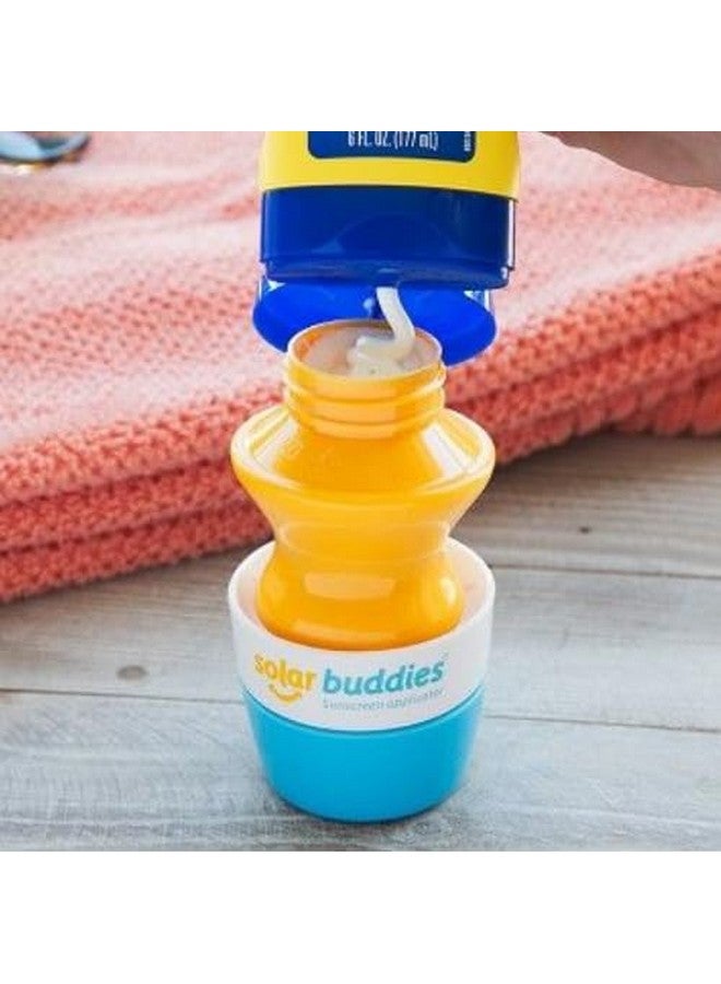 Sunscreen Applicator Single Pink Bpafree Refillable Roll On Sponge Sunscreen Suncream & Lotion Applicator For Kids Adults & Families Holds 3.4Fl Oz Perfect Size For Travel