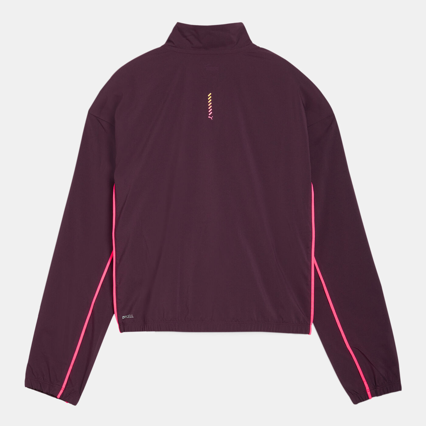 Women's Run For Her Woven 1/2-Zip Running Jacket