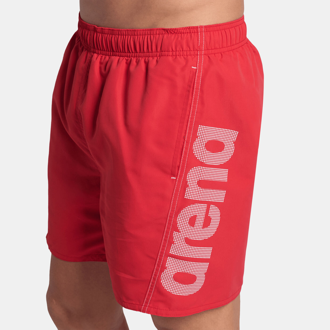 Men's Fundamentals Logo Boxer Swimming Shorts