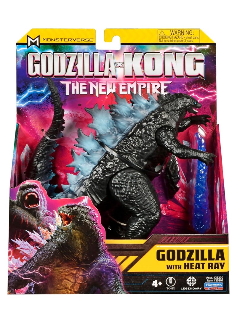 Godzilla x Kong The New Empire: Godzilla With Heat Ray - 6 Inches