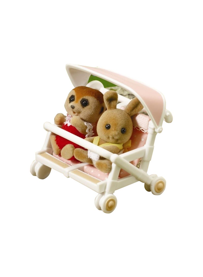Double Pushchair Playset