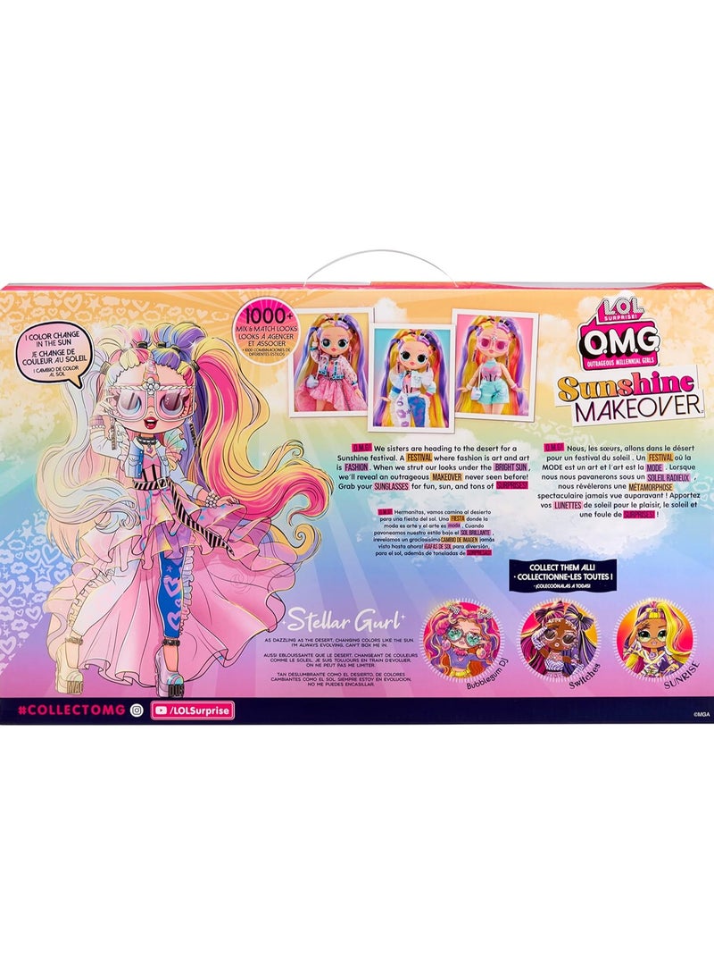 OMG Sunshine Color Change Stellar Gurl Fashion Doll