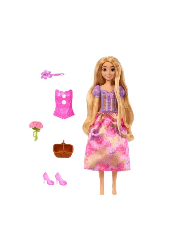 Disney Princess Fashion Doll Spin And Reveal - Rapunzel