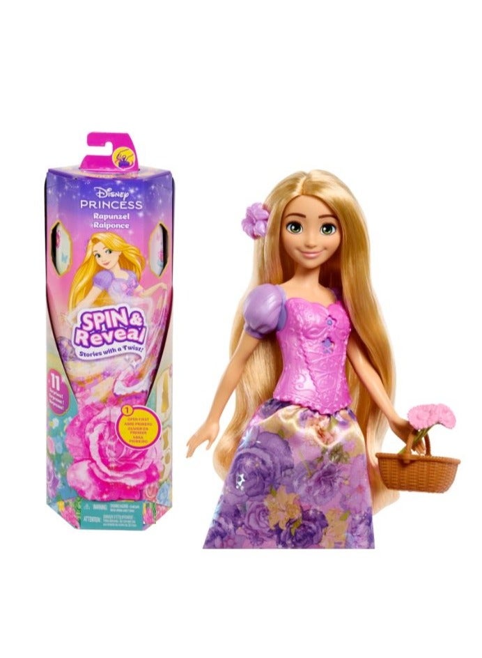 Disney Princess Fashion Doll Spin And Reveal - Rapunzel