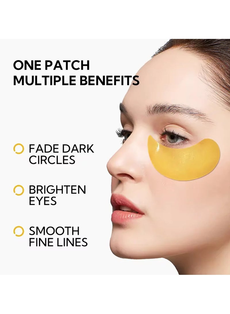 Lanbena 24K Gold Hydra-Gel Eye Patches 60Pcs/30Pairs