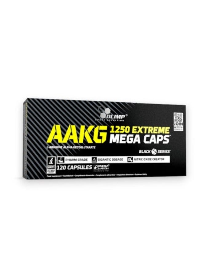 AAKG 1250 Extreme Mega caps, 120 Capsules