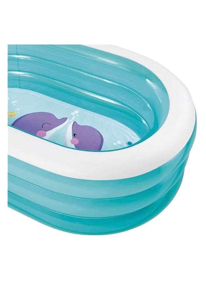 57482NP Oval Whale Fun Pool (ASSSORTED MODEL)