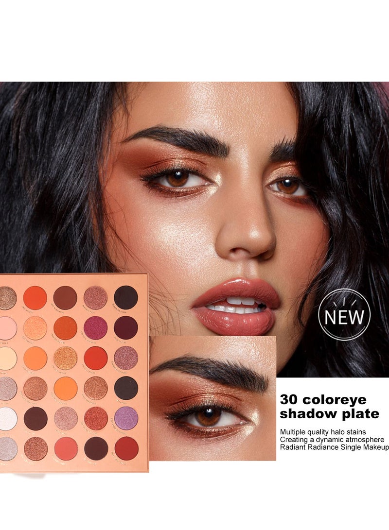 MAFFICK Luxurious Eye Makeup Palette: 30-Color-Rich Matte, Shimmer, and Metallic Shadows for Enduring Elegance