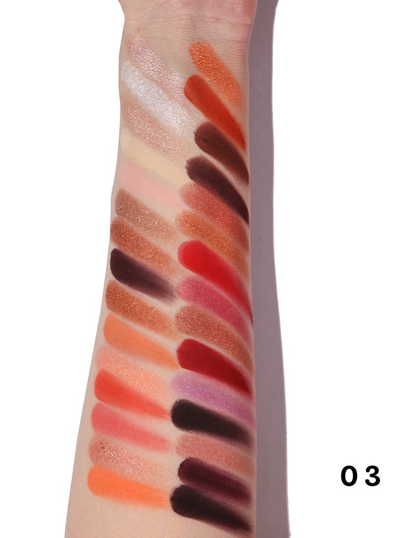 MAFFICK Luxurious Eye Makeup Palette: 30-Color-Rich Matte, Shimmer, and Metallic Shadows for Enduring Elegance