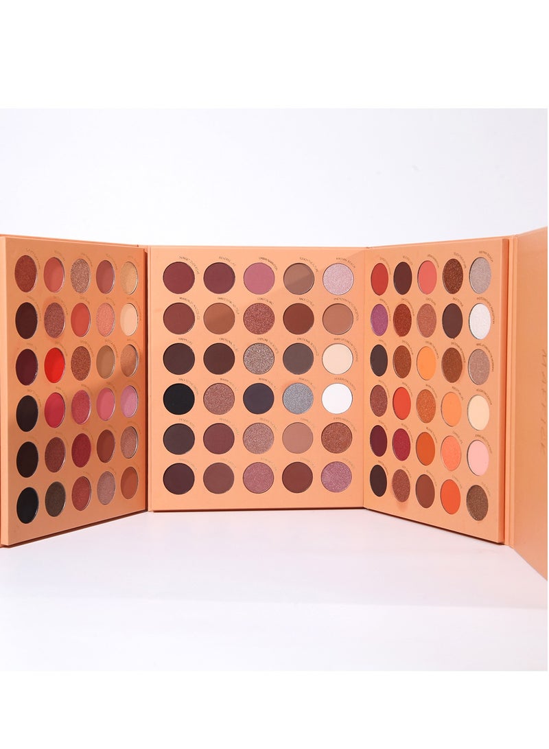 MAFFICK Luxurious Eye Makeup Palette: 30-Color-Rich Matte, Shimmer, and Metallic Shadows for Enduring Elegance