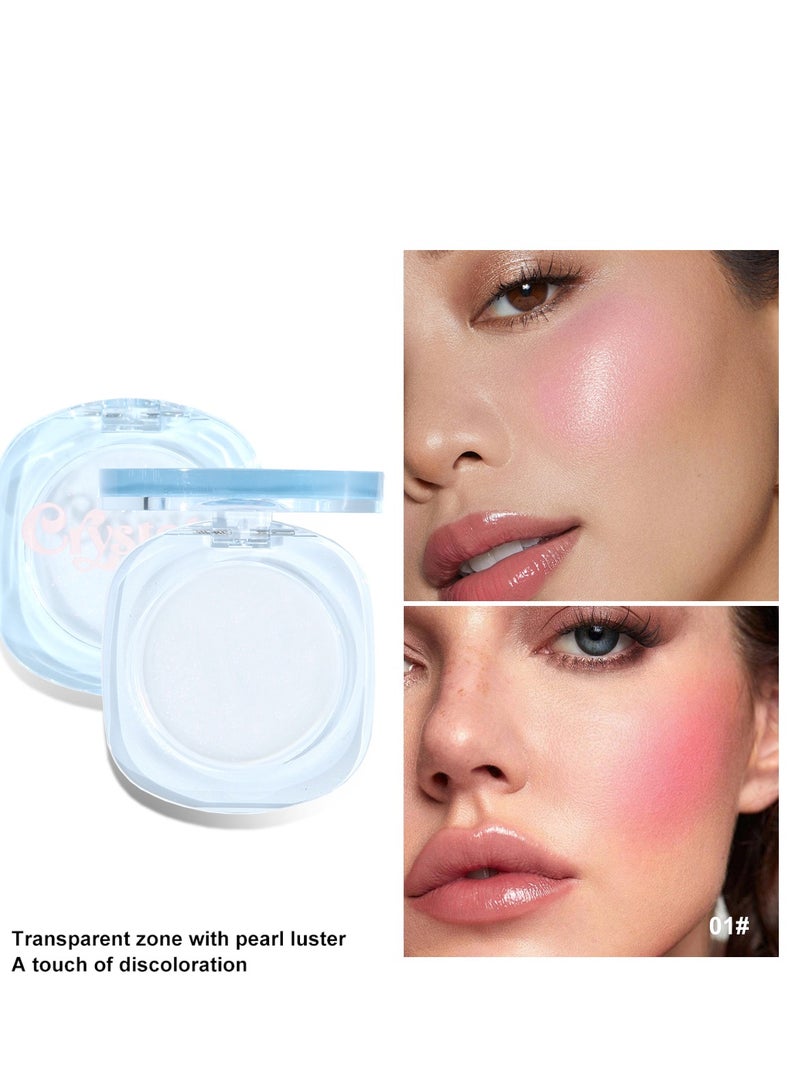 MAFFICK Crystal Color-Changing Highlight Blush Cream for Natural Makeup Look