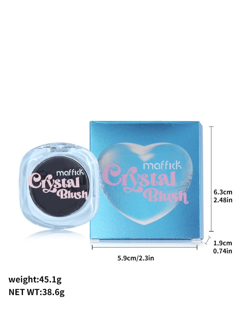 MAFFICK Crystal Color-Changing Highlight Blush Cream for Natural Makeup Look