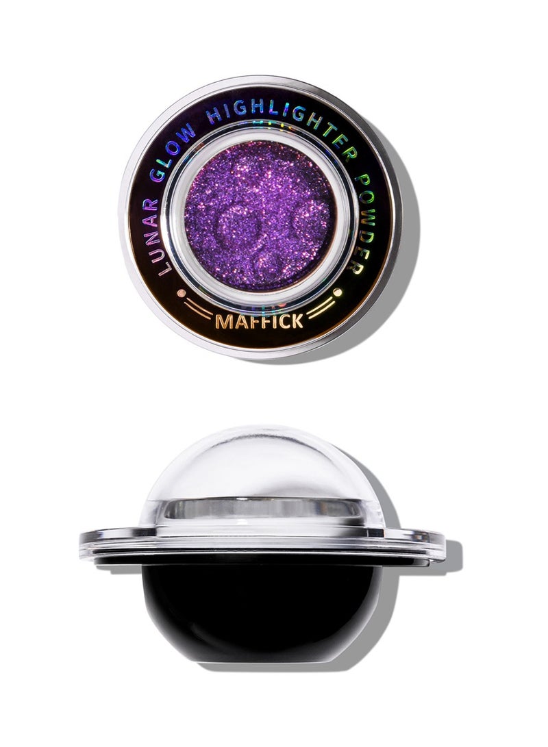 Maffick Highligher  highlighting Powder - Shimmer Face Makeup Compact for a Natural Glow